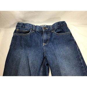 Cat Jack Size 12 Relaxed Straight Snap Blue Jeans Adjustable Waist